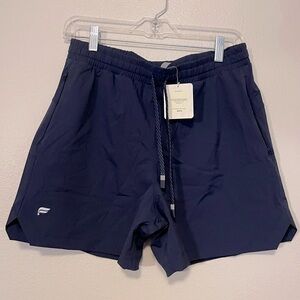 Fabletics Dark Blue Athletic Shorts